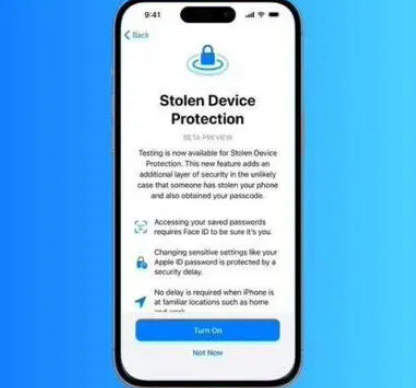 沁源苹果授权维修店分享被盗设备保护功能开启方法