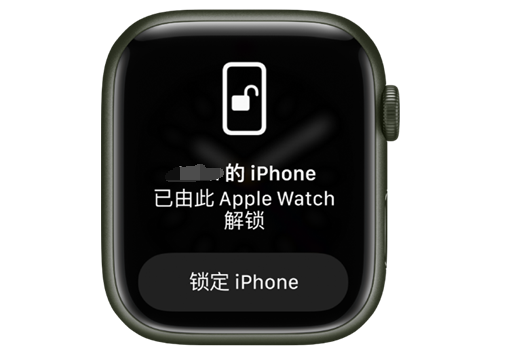 沁源苹果手机维修分享用 AppleWatch 解锁配备面容 ID 的 iPhone方法 